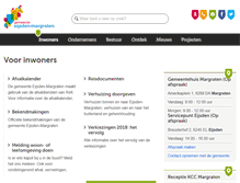 Tablet Screenshot of eijsden-margraten.nl